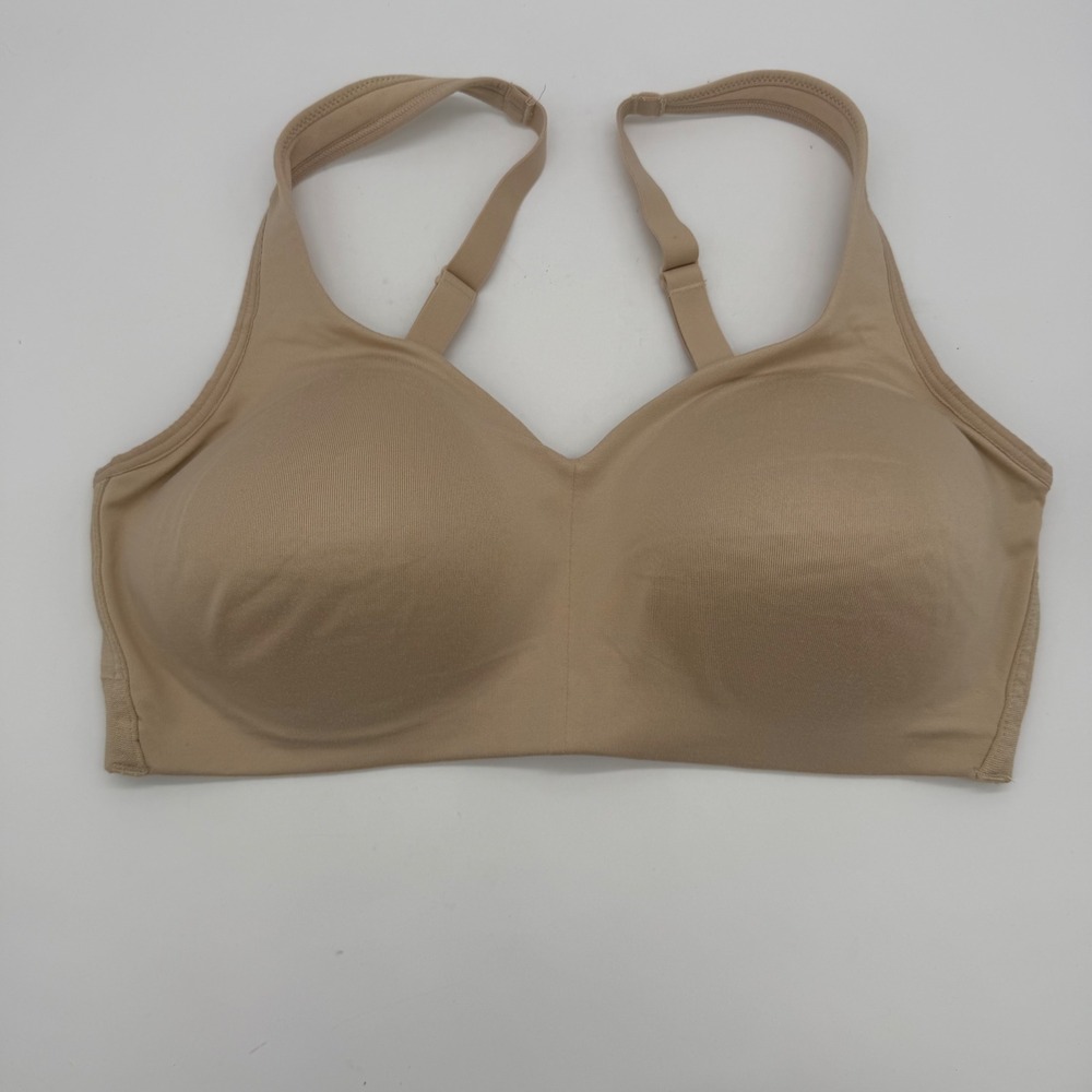 Vanity Fair Beyond Comfort Wireless Bra 72206 Tan Large